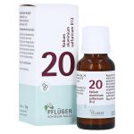 BIOCHEMIE Pflüger 20 Kalium alumin.sulfur.D 12 Gl. (PZN 17278343) из Германии