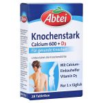 ABTEI Knochenstark Calcium 600+D3 Tabletten (PZN 12475760) из Германии