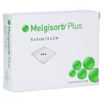 MELGISORB Plus Alginat Verband 5x5 cm steril (PZN 9932656) из Германии