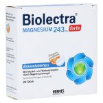 Biolectra Magnesium 243mg forte Orange (PZN 6734832) из Германии