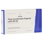 THUJA OCCIDENTALIS ARGENTO culta D 3 Ampullen (PZN 1618185) из Германии