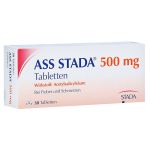 ASS STADA 500mg (PZN 4860432) из Германии