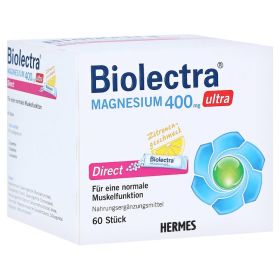 BIOLECTRA Magnesium 400 mg ultra Direct Zitrone – PZN 14371289 (PZN 14371289) из Германии