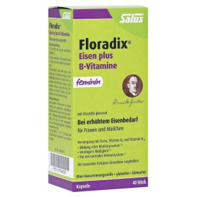 Floradix Eisen plus B Vitamine Kapseln – PZN 7764261 (PZN 7764261) из Германии