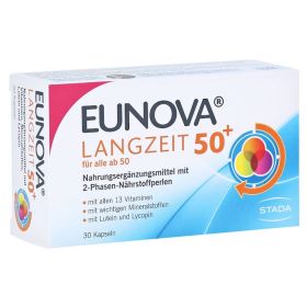 EUNOVA Langzeit 50+ Kapseln – PZN 11084388 (PZN 11084388) из Германии
