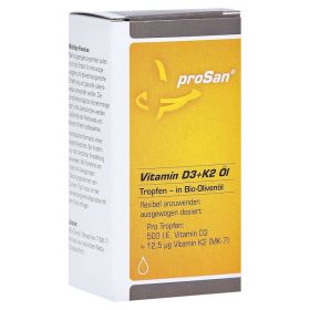PROSAN Vitamin D3+K2-Öl – PZN 13837366 (PZN 13837366) из Германии