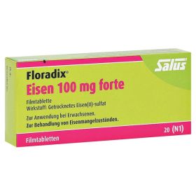 Floradix Eisen 100mg forte – PZN 7798283 (PZN 7798283) из Германии