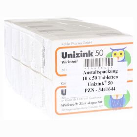 Unizink 50 – PZN 3441644 (PZN 3441644) из Германии