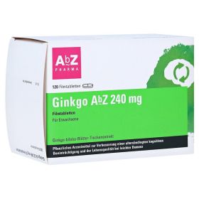 Ginkgo AbZ 240mg – PZN 14164745 (PZN 14164745) из Германии