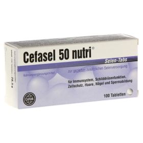 CEFASEL 50 nutri Selen-Tabs – PZN 4522540 (PZN 4522540) из Германии