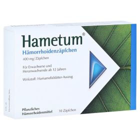 Hametum Hämorrhoidenzäpfchen – PZN 7619493 (PZN 7619493) из Германии