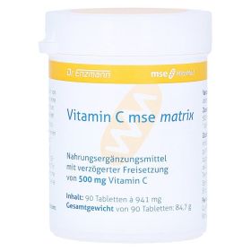 VITAMIN C MSE Matrix Tabletten – PZN 1046607 (PZN 1046607) из Германии