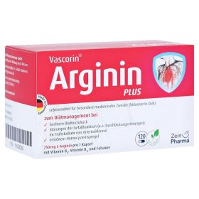 VASCORIN Arginin Plus Kapseln – PZN 11638220 (PZN 11638220) из Германии