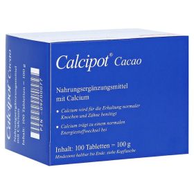 CALCIPOT Cacao Kautabletten – PZN 9200077 (PZN 9200077) из Германии