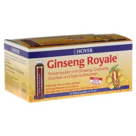 HOYER Ginseng Royale Trinkampullen – PZN 2407326 (PZN 2407326) из Германии