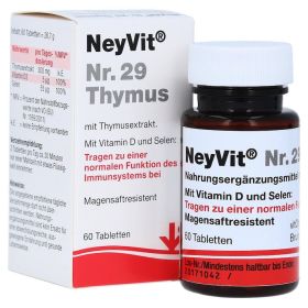 NEYVIT Nr.29 Thymus magensaftresistente Tabletten – PZN 13421217 (PZN 13421217) из Германии