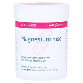 MAGNESIUM MSE Kapseln – PZN 5565540 (PZN 5565540) из Германии