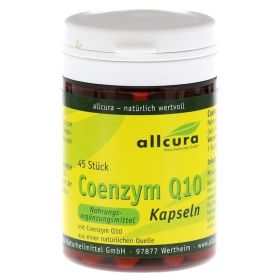 COENZYM Q10 KAPSELN a 30 mg – PZN 1802931 (PZN 1802931) из Германии