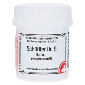 SCHÜSSLER Nr.9 Natrium phosphoricum D 6 Tabletten – PZN 10990630 (PZN 10990630) из Германии