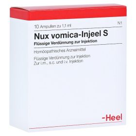 NUX VOMICA INJEEL S Ampullen – PZN 4563119 (PZN 4563119) из Германии