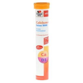 DOPPELHERZ Calcium+D3 Osteo 1.000 Brausetabletten – PZN 5114122 (PZN 5114122) из Германии