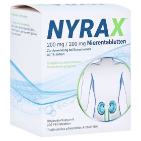 NYRAX 200mg/200mg Nierentabletten – PZN 15269908 (PZN 15269908) из Германии