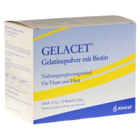 GELACET Gelatinepulver mit Biotin im Beutel – PZN 4143417 (PZN 4143417) из Германии