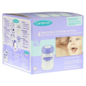 LANSINOH Muttermilchflaschen 160 ml Weithals – PZN 10775239 (PZN 10775239) из Германии