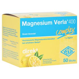 MAGNESIUM VERLA 400 Direkt-Granulat – PZN 16154478 (PZN 16154478) из Германии