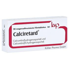CALCIRETARD magensaftresistente Tabletten – PZN 544645 (PZN 544645) из Германии