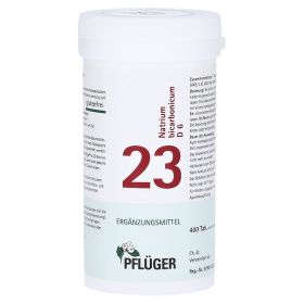 BIOCHEMIE Pflüger 23 Natrium bicarbonicum D 6 Tab. – PZN 6322851 (PZN 6322851) из Германии