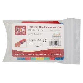 BORT Handgelenkbandage m.Klettverschl.Gr.1 bunt – PZN 4436846 (PZN 4436846) из Германии