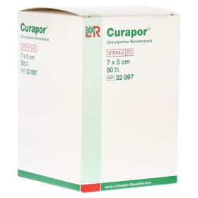 CURAPOR Wundverband steril chirurgisch 5x7 cm – PZN 10757170 (PZN 10757170) из Германии