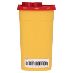 KANÜLENEIMER 0,2 l gelb für unterwegs – PZN 1603172 (PZN 1603172) из Германии