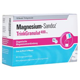 MAGNESIUM SANDOZ Trinkgranulat 400 mg Beutel – PZN 14210089 (PZN 14210089) из Германии