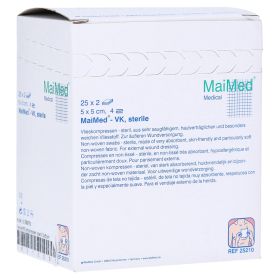 VLIESSTOFF-KOMPRESSEN 5x5 cm steril 4fach – PZN 6310291 (PZN 6310291) из Германии