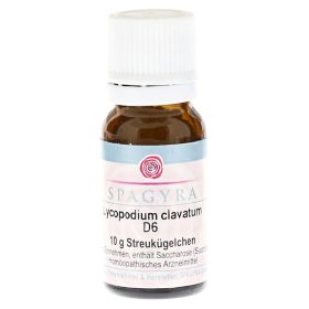 LYCOPODIUM CLAVATUM D 6 Globuli – PZN 11282763 (PZN 11282763) из Германии