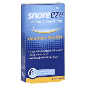 SNOREEZE Schnarchlinderung Gaumenstreifen – PZN 10188217 (PZN 10188217) из Германии