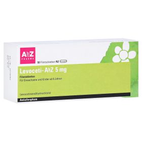 Levoceti-AbZ 5mg – PZN 15318825 (PZN 15318825) из Германии