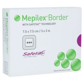 MEPILEX Border Schaumverband 7,5x7,5 cm – PZN 12373999 (PZN 12373999) из Германии