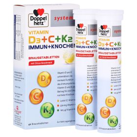 DOPPELHERZ Vitamin D3+C+K2 Immun+Knochen syst.BTA – PZN 16754899 (PZN 16754899) из Германии