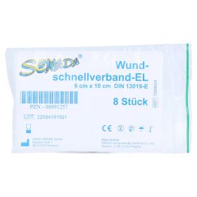 Senada Wundschnellverband 6x10 cm – PZN 8891257 (PZN 8891257) из Германии