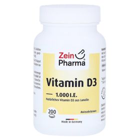 VITAMIN D3 1.000 I.E. Softgel-Kapseln ZeinPharma – PZN 14293448 (PZN 14293448) из Германии