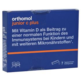 Orthomol Junior C Plus Direktgranulat Himbeer/Limette – PZN 10013222 (PZN 10013222) из Германии