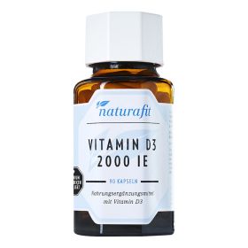 NATURAFIT Vitamin D3 2.000 I.E. Kapseln – PZN 10993999 (PZN 10993999) из Германии