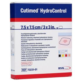 CUTIMED HydroControl Kompressen 7,5x7,5 cm – PZN 11029604 (PZN 11029604) из Германии