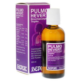 PULMO HEVERT Bronchialcomplex Tropfen – PZN 353448 (PZN 353448) из Германии