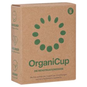 ORGANICUP Menstruationstasse 30 ml Gr.B 45x70mm – PZN 16740070 (PZN 16740070) из Германии