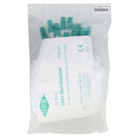 URIN BEINBEUTEL 750 ml Rückl.Sp.m.Abl.m.Vlies ger. – PZN 7517137 (PZN 7517137) из Германии