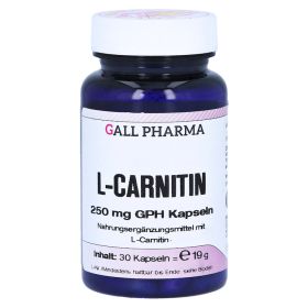 L-CARNITIN 250 mg Kapseln – PZN 1290460 (PZN 1290460) из Германии